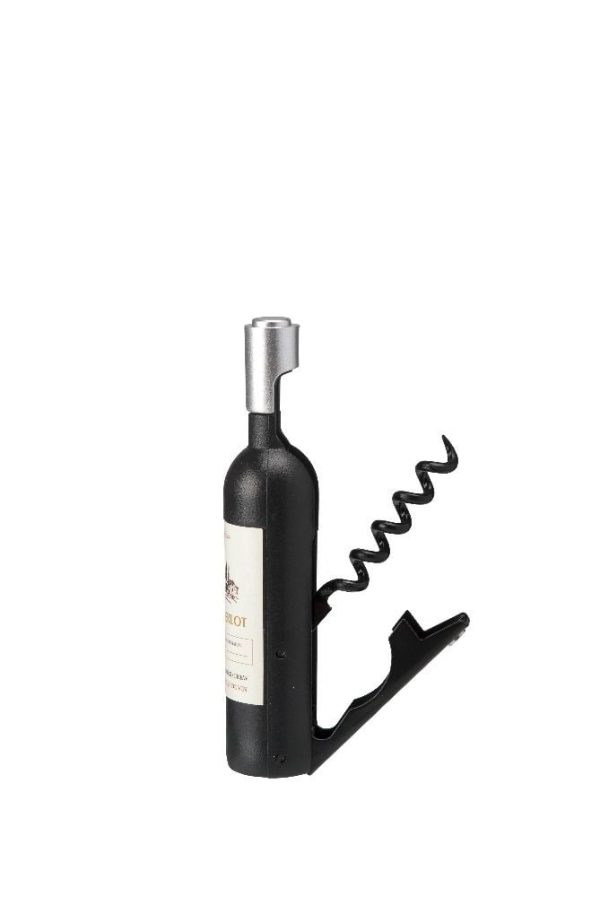 Dorre Flasköppnare/Vinöppnare svart med magnet 11,5 cm