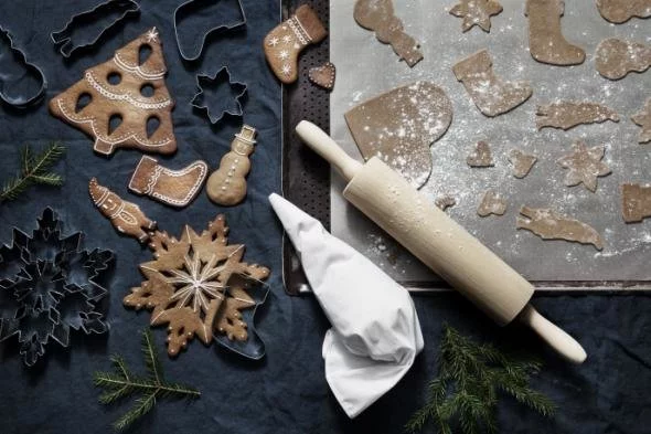 Gastromax Kakmåttsset med Julmotiv