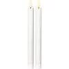 LED Antikljus 2-Pack 25cm m timer