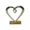 Dorre Hjärta Hedy silverfärgad 24,5 cm