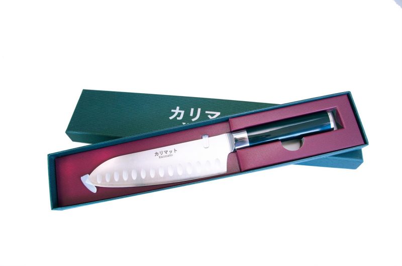 Karimatto Santoku kniv 17,5 cm