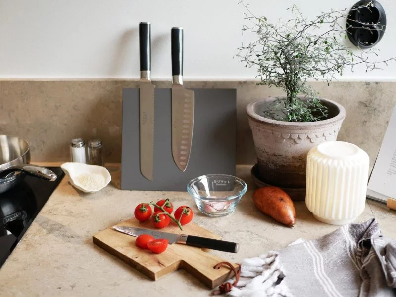Karimatto Santoku kniv 17,5 cm
