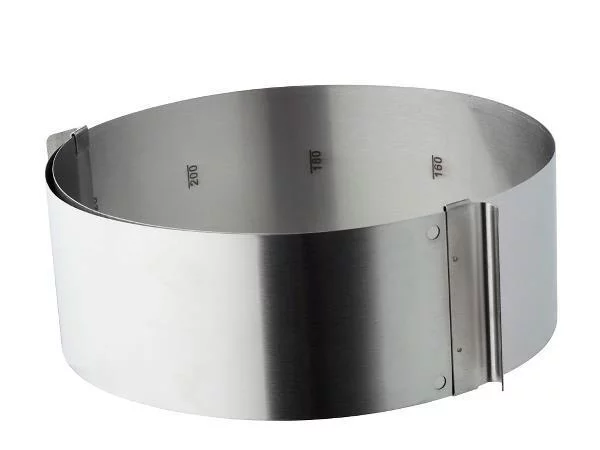 Tårtring / Kakform justerbar 16-32 cm Funktion