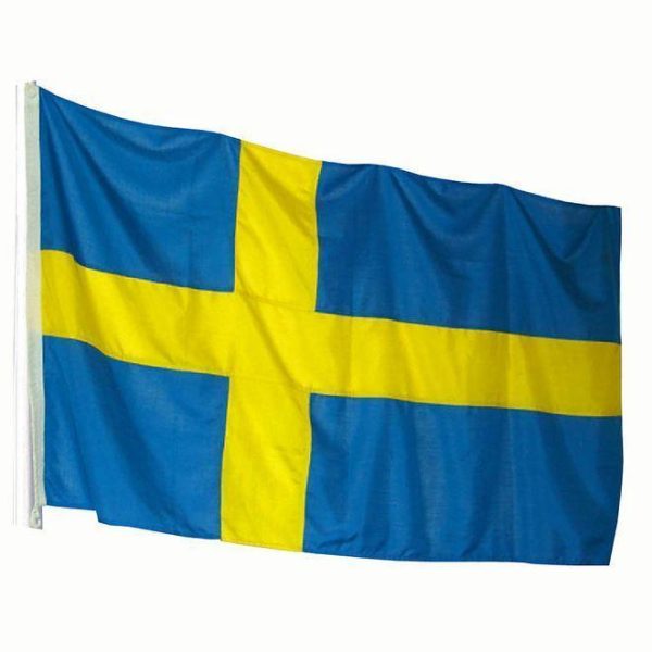 Flagga Sverige 125x200cm