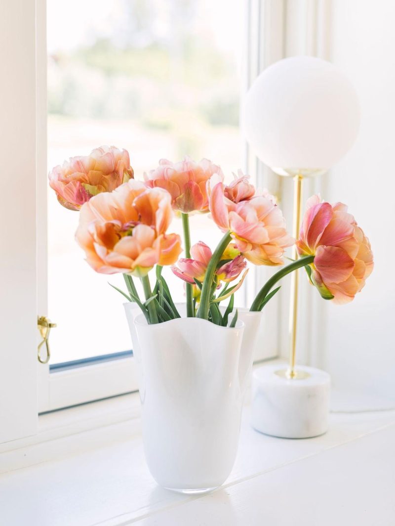 Tulip Tulpanvas veckad, 20cm