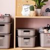 SmartStore Basket Recycled plast lock Taupe