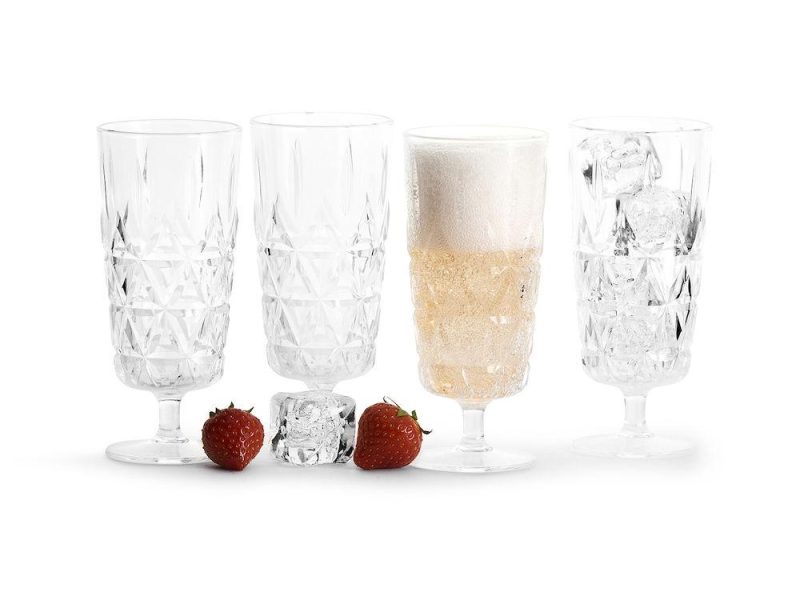 Sagaform Picknick glas hög 20 cl 4-pack
