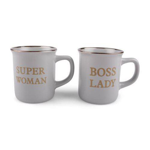 Super Woman & Boss Lady mugg 2-pack
