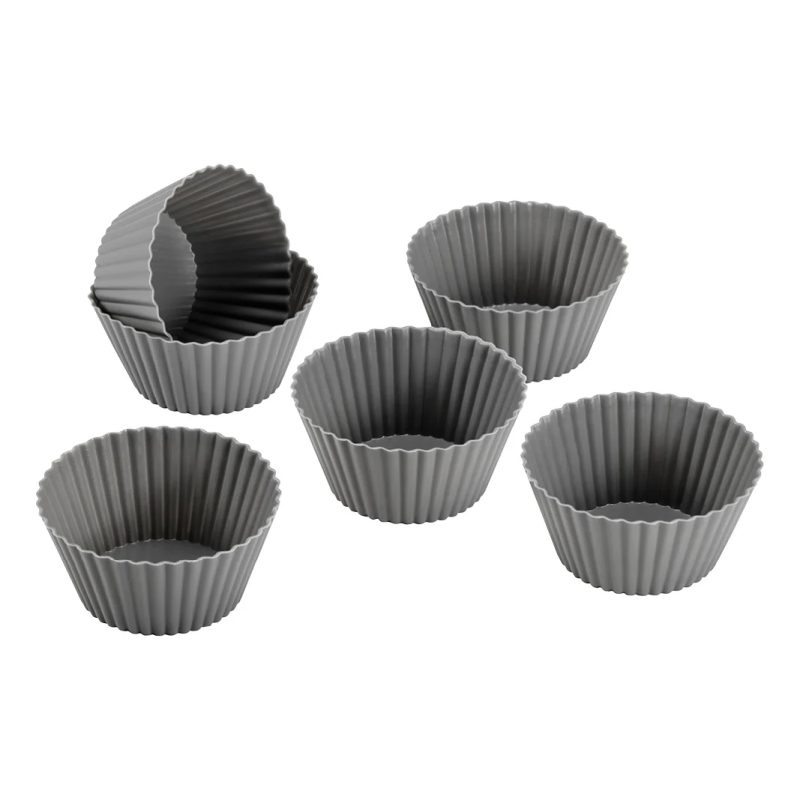 Cookie Muffinsform 6-pack Silikon