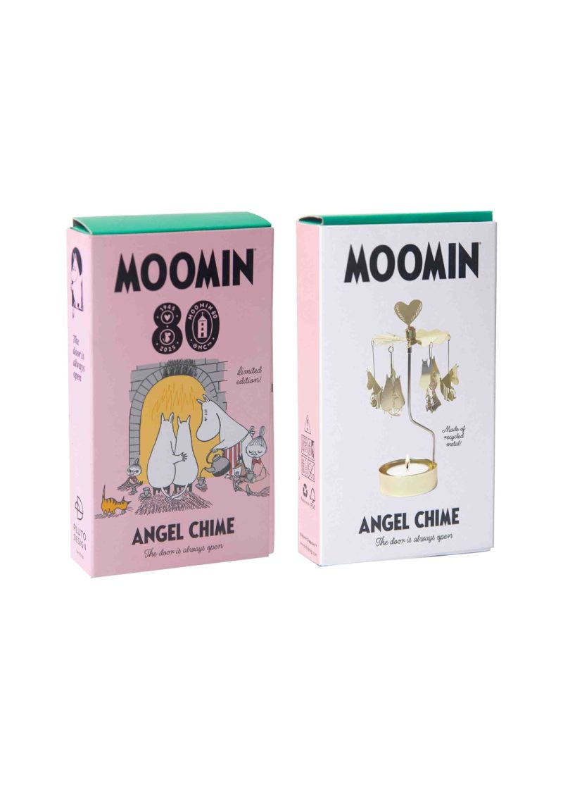 Änglaspel Moomin Mumin 80 år Limited edition Guld