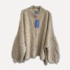 Sunda Cardigan Oat - Reunion Home