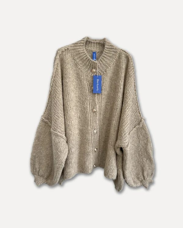 Sunda Cardigan Oat - Reunion Home