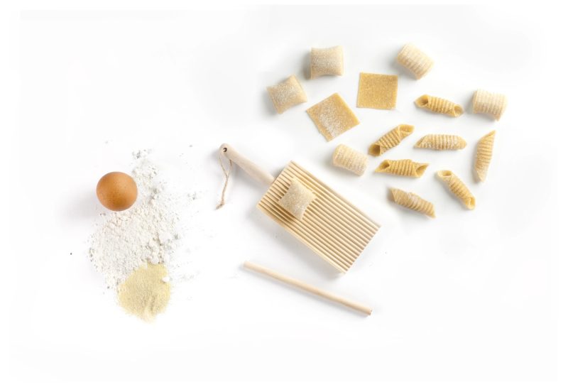 Gnocchi Garganelli bräda m pinne