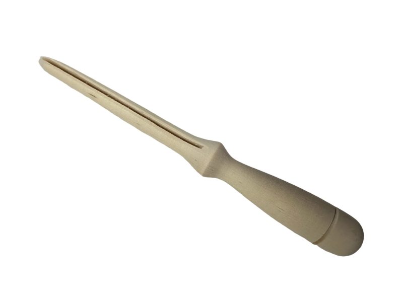 Rullrånspinne trä med recept 26 cm Spegels