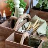 Trälåda med handtag set med 3 st Chic Antique