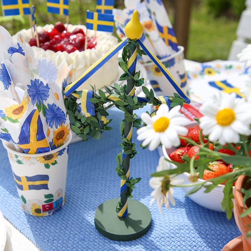 Midsommarstång Grön 25,5 cm Dekoration