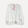 Wow Blouse White - Reunion Home