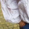 Wow Blouse White - Reunion Home