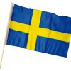 Svensk flagga 2-pack bilfäste