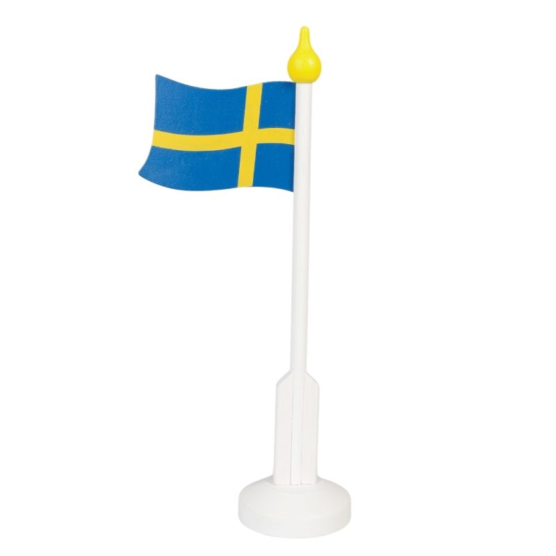 Sverigeflagga / träflagga 37 cm