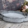 Brickor med handtag 2 st antik zink Chic Antique