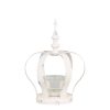 Ljuslyta Krona H21/Ø15 Antique creme Chic Antique