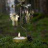 Änglaspel Älg Moose in love Guld