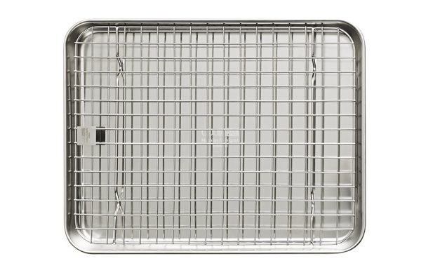 Gastrobleck med galler 32x25 cm Culimat