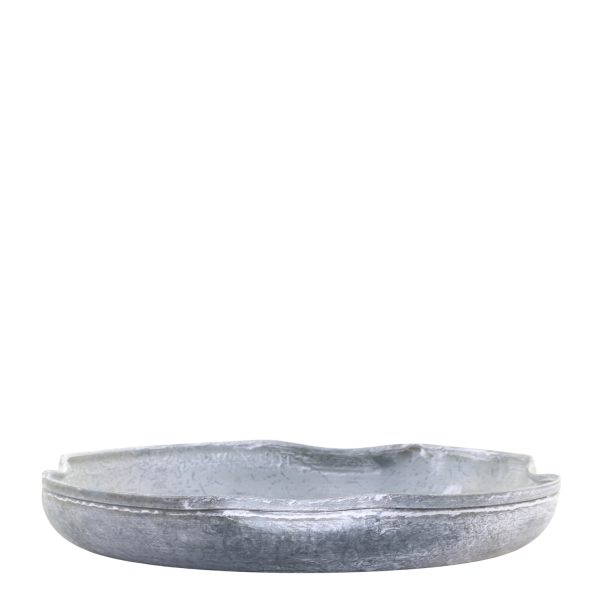 Fat med vågig kant - 3 storlekar antik zink Chic Antique